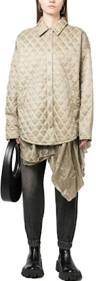 Diesel Olive Green Embroidered Logo Button-Up Long Sleeve Jacket A085860AIAQ-9AB Lookbook Diesel Olive Green Embroidered Logo Button-Up Long Sleeve Jacket A085860AIAQ-9AB