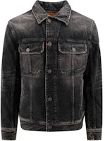 DIESEL OVAL-D Series Casual Buttoned Square Collar Jacket - Gray. A131500JGAE02 DIESEL OVAL-D Series Casual Buttoned Square Collar Jacket - Gray. A131500JGAE02