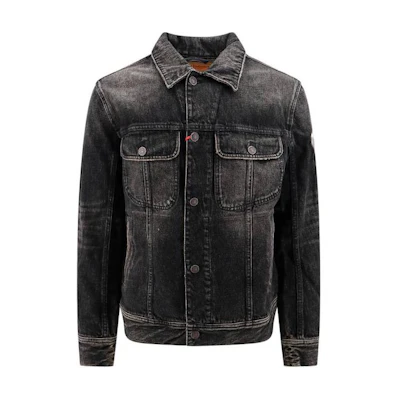 DIESEL OVAL-D Series Casual Buttoned Square Collar Jacket - Gray. A131500JGAE02