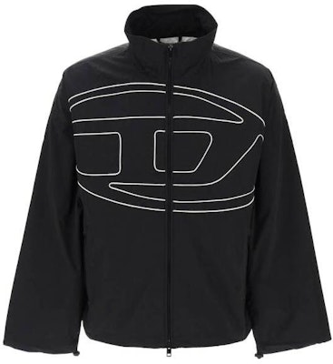 디젤 오벌-D 프린트 집업 자켓 긴팔 블랙 A126010AKAD-9XX Order 디젤 오벌-D 프린트 집업 자켓 긴팔 블랙 A126010AKAD-9XX