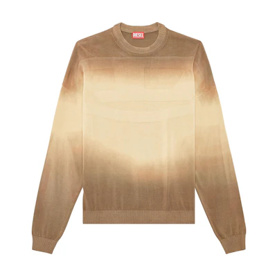 Diesel Oval D Gradient Crewneck Sweatshirt Brown Long Sleeve A124600GHAM-5EV