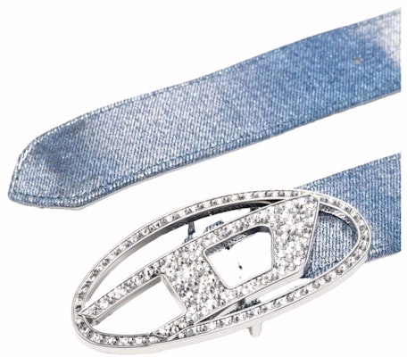 Diesel Oval D Logo B-1Dr Strass Belt Electric/Blue Order Diesel Oval D Logo B-1Dr Strass Belt Electric/Blue