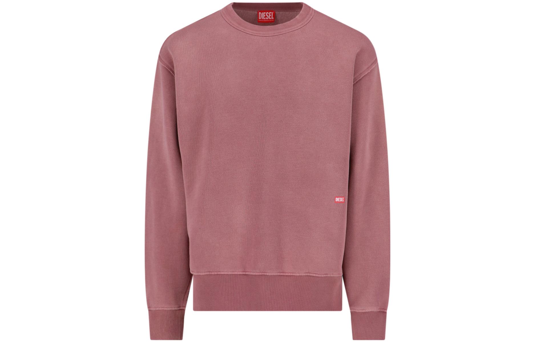 Diesel Pink Oversized Crewneck Long-Sleeve Sweatshirt A104560KHAR-64U