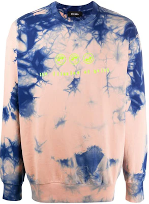 Diesel 粉紅色漸層染長袖圓領衛衣 A002840PAZQ3BBA Buy Diesel 粉紅色漸層染長袖圓領衛衣 A002840PAZQ3BBA