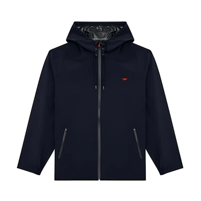 Diesel Printed Black Hoodie Jacket Long Sleeve A106560CGBP-BLACK