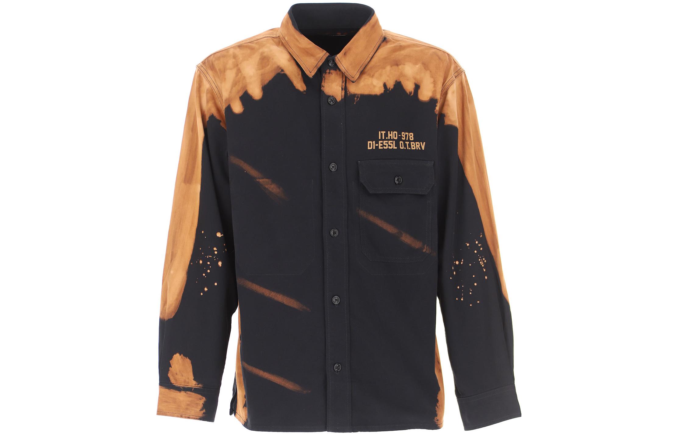Diesel Printed Collar Jacket for Men A018180ICAN