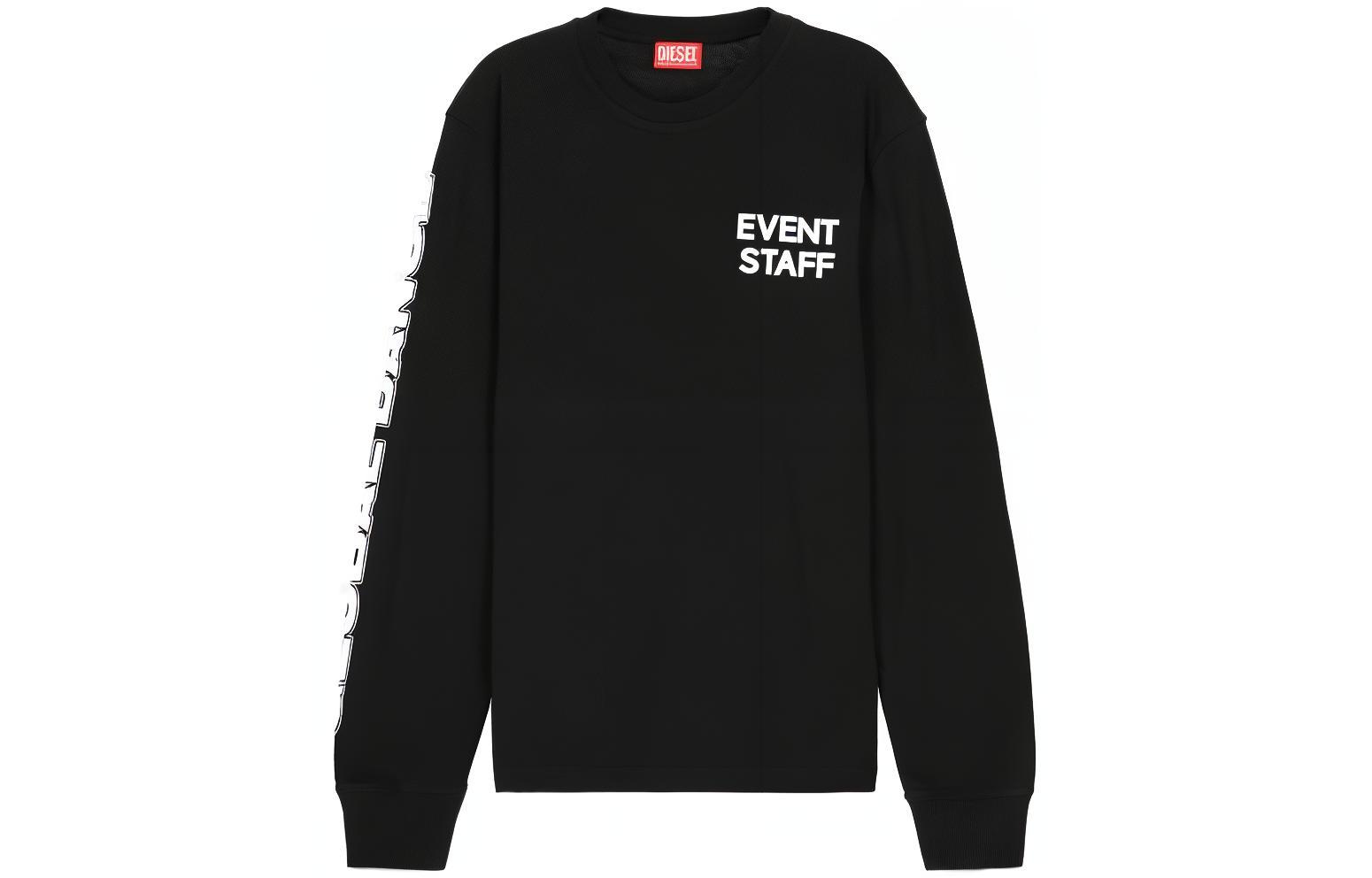 Diesel Pullover Casual Lettered Sweatshirt A110880EFAN-900