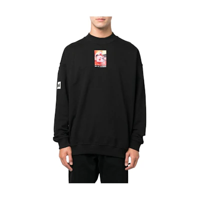 Diesel Pullover Hoodie with Back Letter Print - Black A066750IEAX9XX