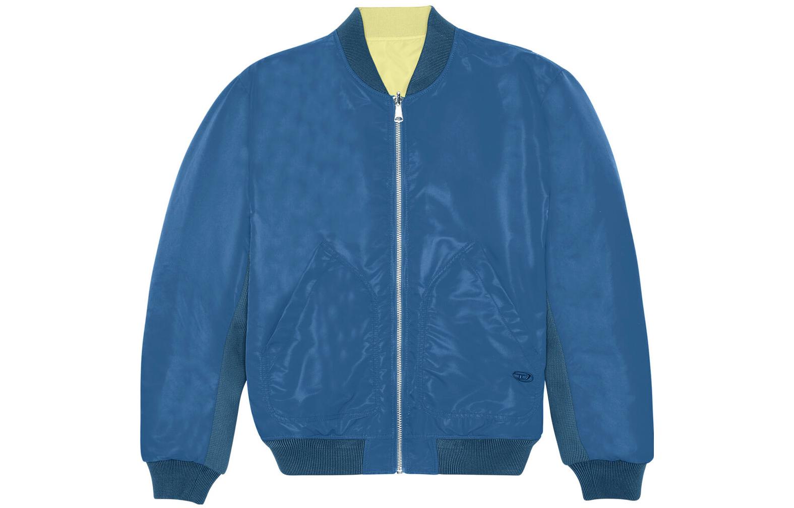 Diesel Reversible Solid Color Baseball Jacket A085160HCAS-8NE