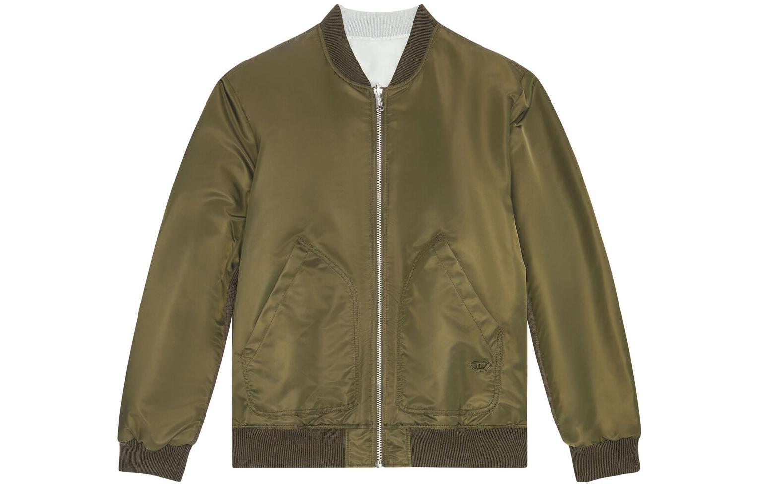 Diesel Reversible Solid Color Bomber Jacket A085160HCAS-937