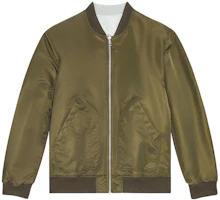Diesel Reversible Solid Color Bomber Jacket A085160HCAS-937 Diesel Reversible Solid Color Bomber Jacket A085160HCAS-937
