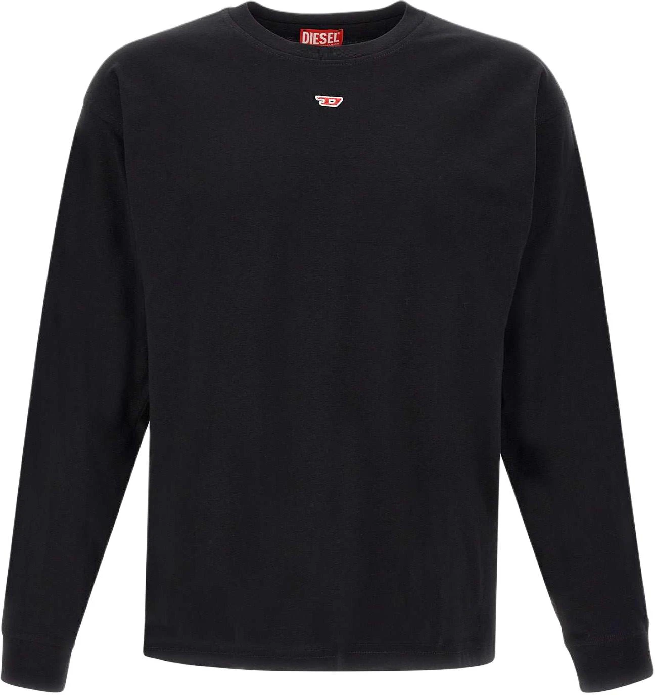 diesel-slim-fit-black-crewneck-sweatshirt-with-logo-badge-a149020-grai-9-xx