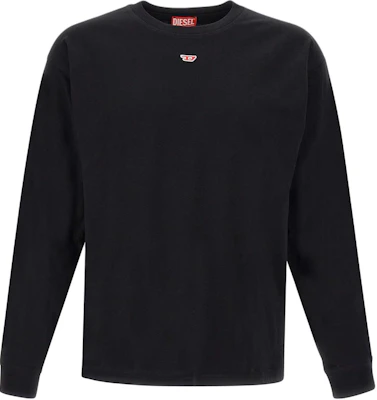 Diesel標誌徽章黑色修身圓領衛衣 A149020GRAI-9XX Buy Diesel標誌徽章黑色修身圓領衛衣 A149020GRAI-9XX
