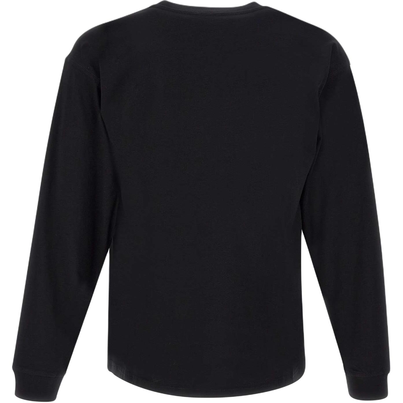 Lookbook Diesel標誌徽章黑色修身圓領衛衣 A149020GRAI-9XX