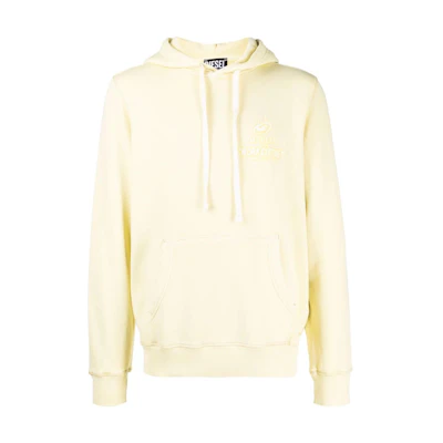Diesel Solid Color Drawstring Hoodie Yellow () A057490LEAC-23C
