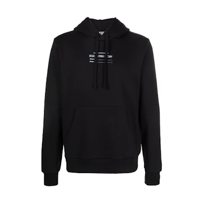 Diesel Solid Logo Hoodie - Black A038140GRAC9XX