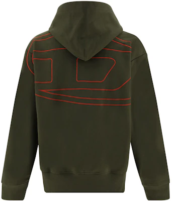 DIESEL 橄欖綠連帽長袖休閒上衣. A113040GYCJ5AF Lookbook DIESEL 橄欖綠連帽長袖休閒上衣. A113040GYCJ5AF