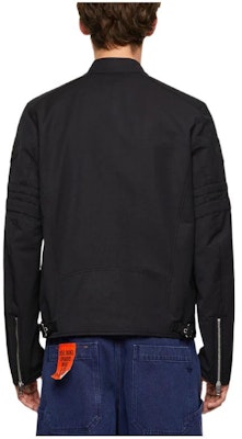 DIESEL SS22 ブラック スタンドカラー マルチジップ 長袖ジャケット 00SKL80LAXT900 Lookbook DIESEL SS22 ブラック スタンドカラー マルチジップ 長袖ジャケット 00SKL80LAXT900