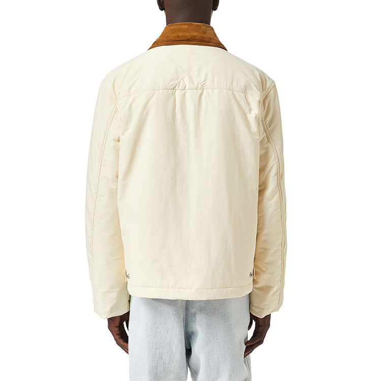 DIESEL SS22  White Single-Breasted Solid Collar Jacket. A035820CFAD1AG 圖 5