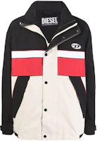 Diesel SS22 Color-Block High-Neck Jacket Multicolor A053080CFAD1AG Diesel SS22 Color-Block High-Neck Jacket Multicolor A053080CFAD1AG