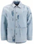 Order DIESEL SS22 Light Blue Denim Jacket with Single-Breasted Design. A06034007B601