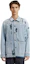 Purchase DIESEL SS22 Light Blue Denim Jacket with Single-Breasted Design. A06034007B601