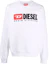 Buy Diesel SS22 Baju Sejuk Putih dengan Cetakan Logo A037580BAWT100
