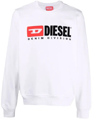 Diesel SS22 Baju Sejuk Putih dengan Cetakan Logo A037580BAWT100 Order Diesel SS22 Baju Sejuk Putih dengan Cetakan Logo A037580BAWT100
