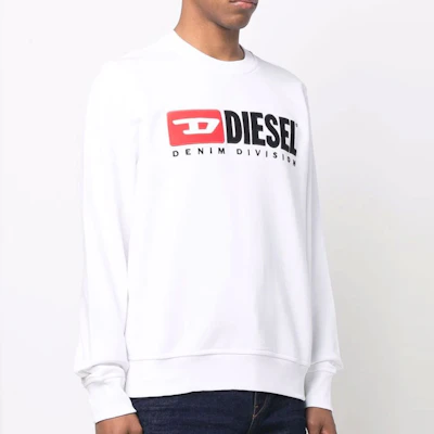 Diesel SS22 Baju Sejuk Putih dengan Cetakan Logo A037580BAWT100 Purchase Diesel SS22 Baju Sejuk Putih dengan Cetakan Logo A037580BAWT100
