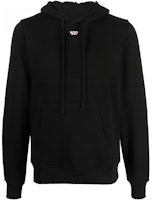 DIESEL SS23 Black Pullover Sweatshirt with Solid Logo Design. A040730GEAD9XX DIESEL SS23 Black Pullover Sweatshirt with Solid Logo Design. A040730GEAD9XX