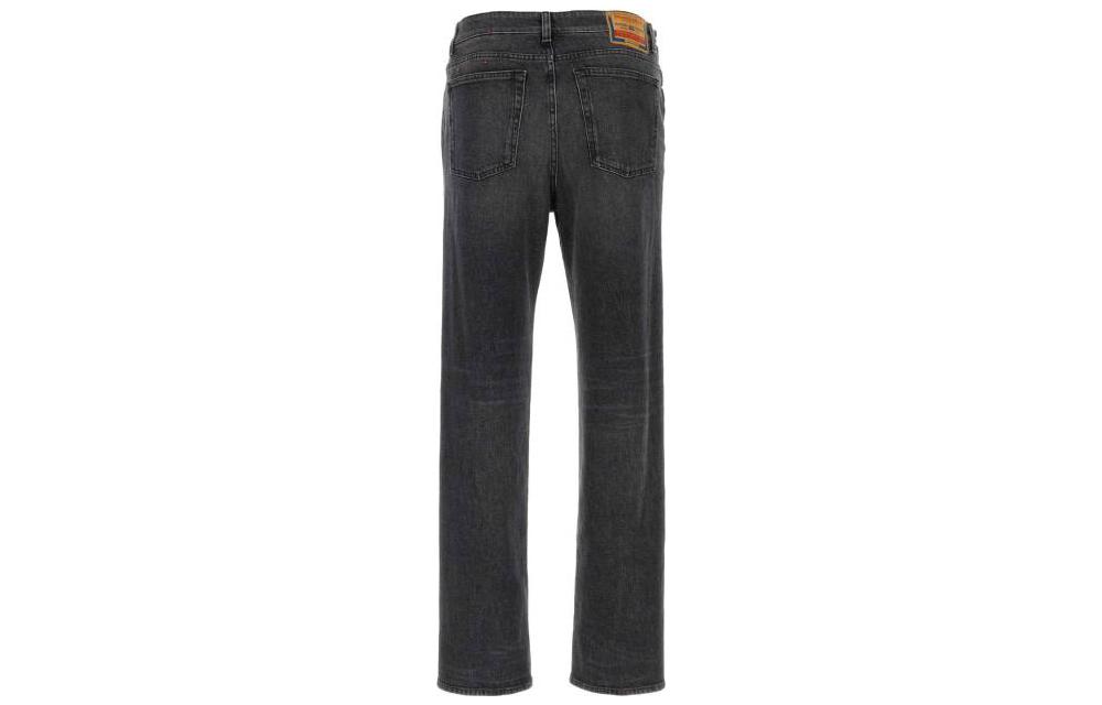 DIESEL SS23  Gray Mid-Rise Straight-Leg Jeans. A103860CKAH02 圖 3