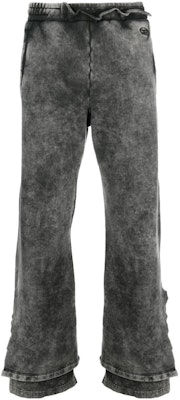 디젤 SS23 하이웨이스트 와이드레그 스트링 캐주얼 팬츠 그레이 A075940BVFH-93R Buy 디젤 SS23 하이웨이스트 와이드레그 스트링 캐주얼 팬츠 그레이 A075940BVFH-93R