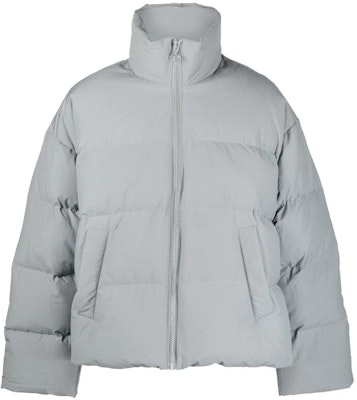 DIESEL SS23 Solid Color Embossed Logo Puffer Jacket with Zip Mock Neck A088050BJAJ-97A Buy DIESEL SS23 Solid Color Embossed Logo Puffer Jacket with Zip Mock Neck A088050BJAJ-97A