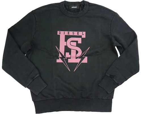 Diesel SS23 黑色印花Logo圓領休閒長袖衫 00SZMK0BAWU-900 Buy Diesel SS23 黑色印花Logo圓領休閒長袖衫 00SZMK0BAWU-900