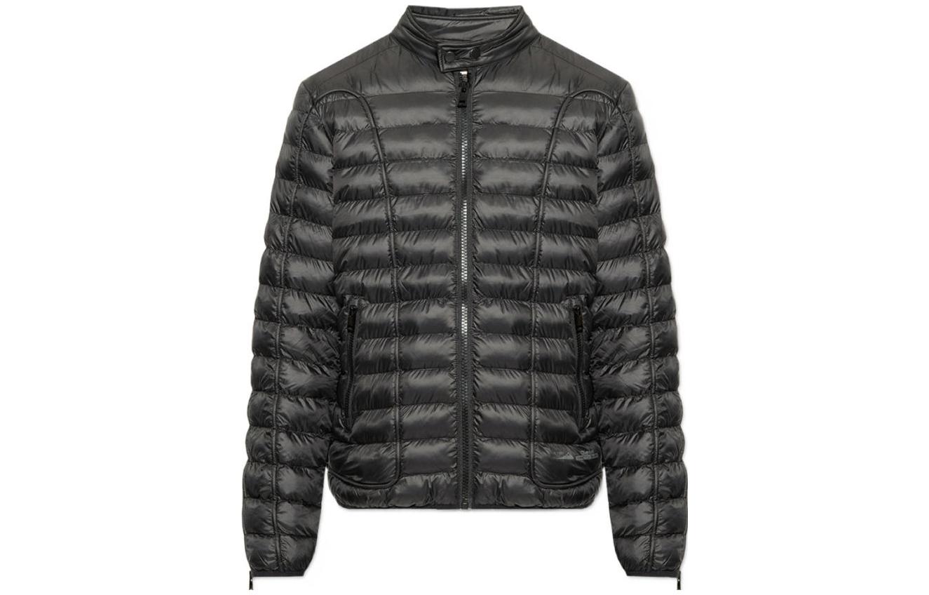 Diesel SS23 Black Solid Casual Jacket 18004797