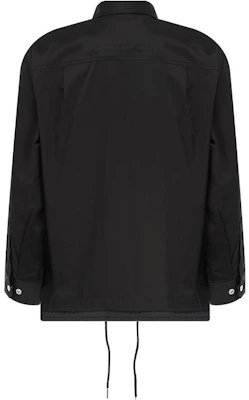 Diesel SS23 Black Solid Color Zip-Up Drawstring Collar Jacket 00SEBI0KAXL-9XX Lookbook Diesel SS23 Black Solid Color Zip-Up Drawstring Collar Jacket 00SEBI0KAXL-9XX