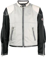 Diesel SS23 Colorblock Multi-Pocket Bomber Jacket Grey A085110HGAT-9BL Diesel SS23 Colorblock Multi-Pocket Bomber Jacket Grey A085110HGAT-9BL