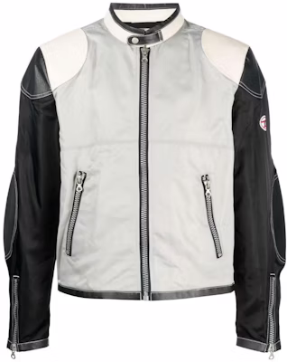 Diesel SS23 Colorblock Multi-Pocket Bomber Jacket Grey A085110HGAT-9BL Buy Diesel SS23 Colorblock Multi-Pocket Bomber Jacket Grey A085110HGAT-9BL