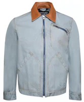 Diesel SS23 Embossed Logo Zip-Up Collar Jacket Men’s Blue Long Sleeve A085020DMAX-8II Diesel SS23 Embossed Logo Zip-Up Collar Jacket Men’s Blue Long Sleeve A085020DMAX-8II