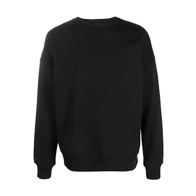 Diesel SS23 Graphic Print Crewneck Sweatshirt Black A082300GYCJ9XX