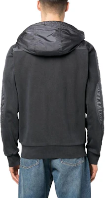 Diesel SS23 Grey Patchwork Utility Pocket Cardigan Jacket A090350LCAL-900 Shop Diesel SS23 Grey Patchwork Utility Pocket Cardigan Jacket A090350LCAL-900