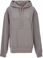 Diesel SS23 Grey Solid Color Pullover Hoodie Long Sleeve A098560IAJH-9BX Diesel SS23 Grey Solid Color Pullover Hoodie Long Sleeve A098560IAJH-9BX