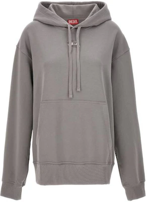 Diesel SS23 Grey Solid Color Pullover Hoodie Long Sleeve A098560IAJH-9BX Buy Diesel SS23 Grey Solid Color Pullover Hoodie Long Sleeve A098560IAJH-9BX