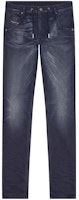 DIESEL SS23 KROOLEY Relaxed Straight Gray Denim Jeans for Men. A00880068CR-02 DIESEL SS23 KROOLEY Relaxed Straight Gray Denim Jeans for Men. A00880068CR-02