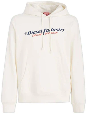 Diesel SS23 Logo Print Long-Sleeve Hoodie Off-White A037440HERE-141 Order Diesel SS23 Logo Print Long-Sleeve Hoodie Off-White A037440HERE-141