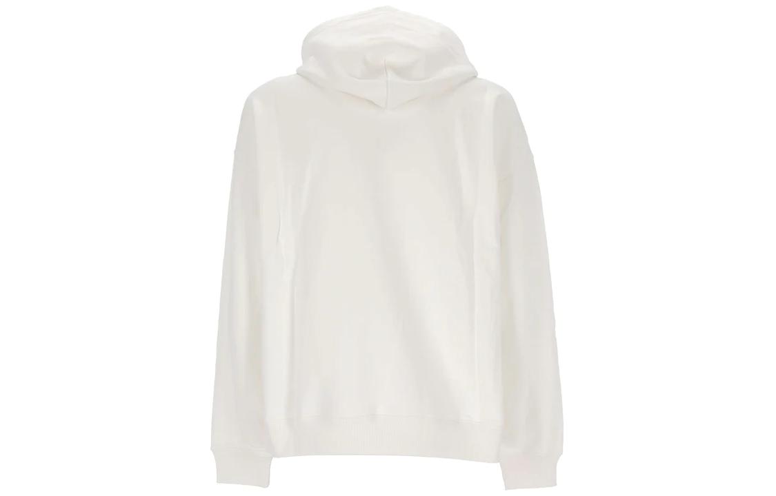 Lookbook Diesel SS23 White Solid Color Drawstring Hoodie Casual Wear A037860BKAF-141