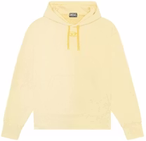 Diesel SS23 Yellow Hoodie Solid Color Long Sleeve Sweatshirt A085330AIJJ-GXY Diesel SS23 Yellow Hoodie Solid Color Long Sleeve Sweatshirt A085330AIJJ-GXY