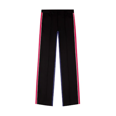 DIESEL SS24 Black Mid-Rise Zipper Pocket Casual Pants A120950CLAI-9XXB
