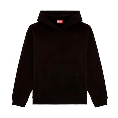 Diesel SS24 Black Oversized Printed Hoodie A127520IEAX-9XX