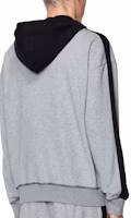 Shop Jaket Berpenutup Diesel SS24 Kelabu Cerah Colorblock Zip A112800NEAH-E3843